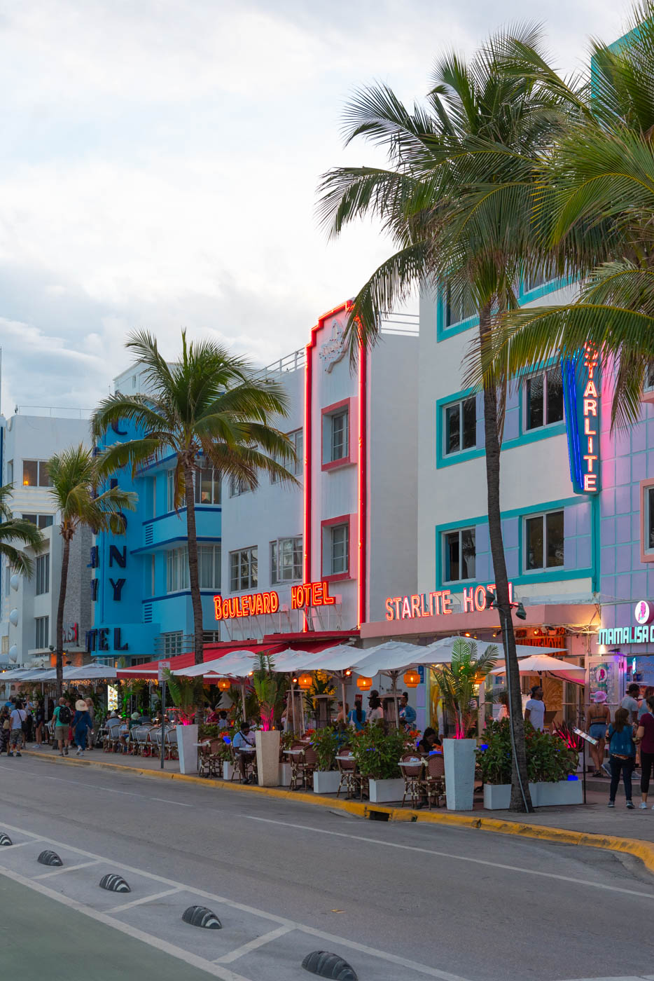 Ocean Drive à Miami Beach