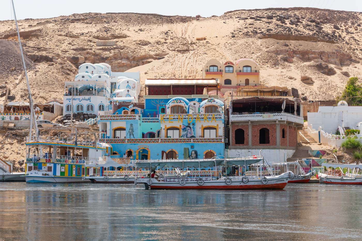 Village nubien de Gharb Soheil à Assouan