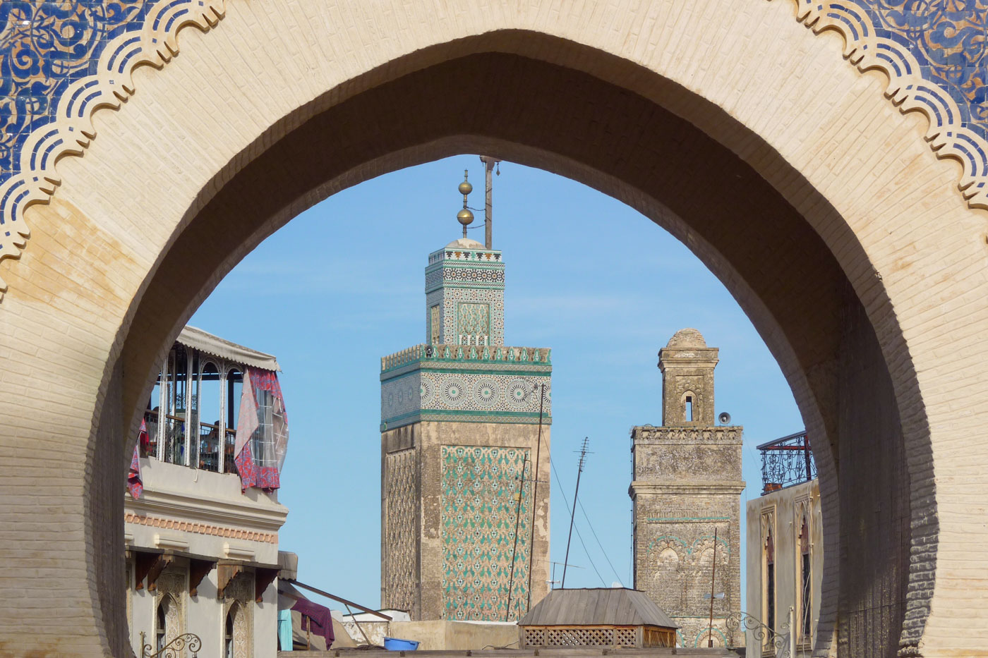 Bab Boujloud, l'une des entrées de Fes el Bali