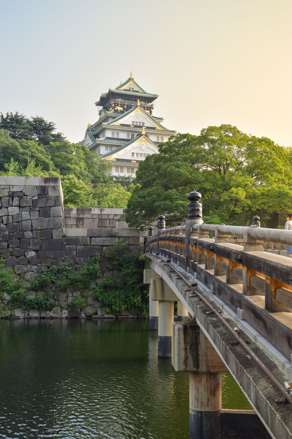 Entrée du Osaka Castle