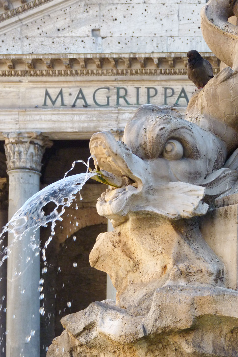 Panthéon dans le centre historique de Rome