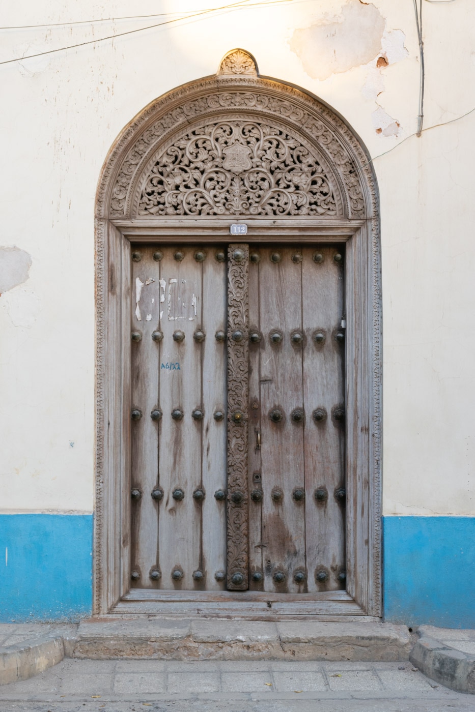 Porte dans la vieille ville