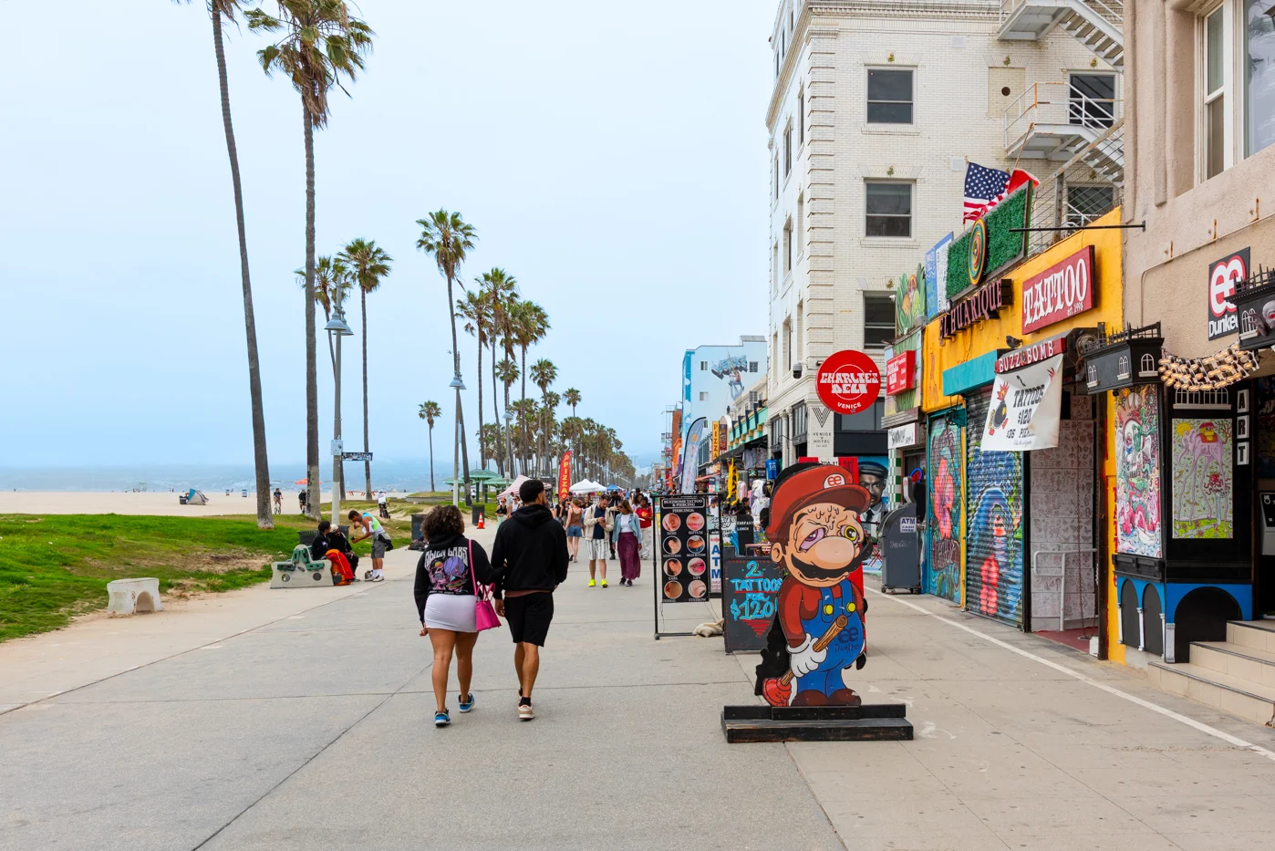 Bord de mer à Venice Beach Bord de mer à Venice Beach - Los Angeles
