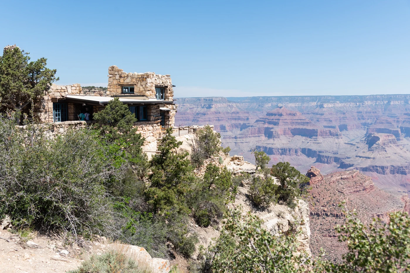 Vue depuis la Grand Canyon Village