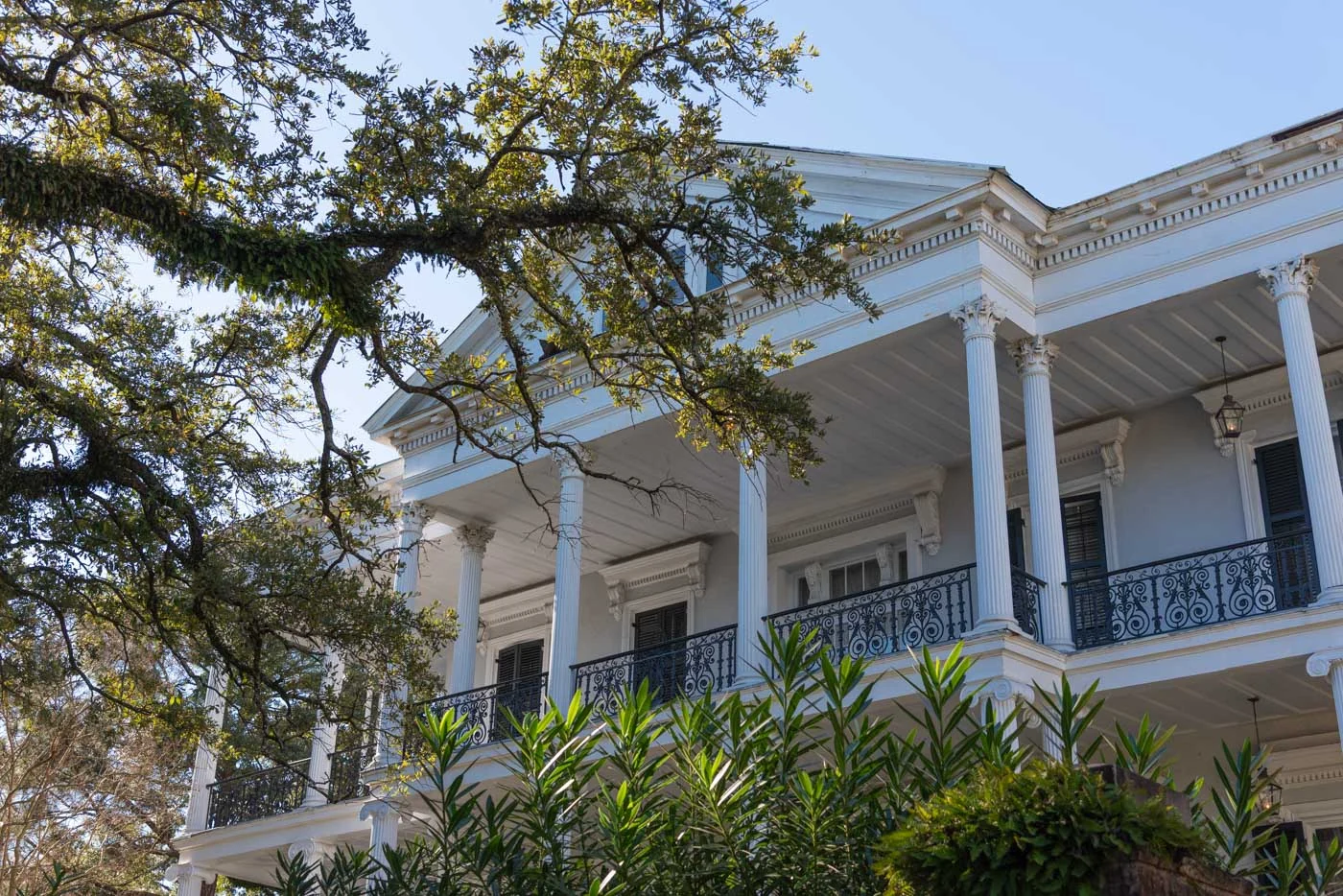 Bâtisse typique dans le Garden District Bâtisse typique de style victorien dans le Garden District à NOLA