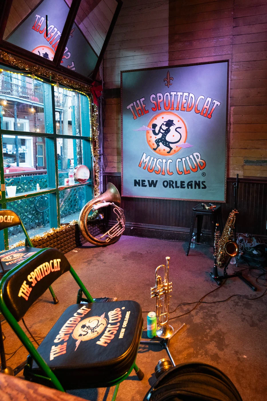 The Spotted Cat à Faubourg Marigny Club de jazz situé sur Frenchmen Street
